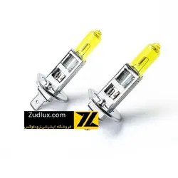 لامپ زرد ایگل پایه H1 بسته 2 عددی EAGLEYE H1 Yellow