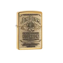 فندک اورجینال بنزینی زیپو مدل Zippo JIM BEAM EMBLEM