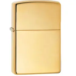 فندک اورجینال بنزینی زیپو مدل 169 HI POL BRASS ARMOR HEAVY