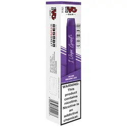 پاد سیستم یک بار مصرف بار مکس آلوئه ورا انگور خنک IVG BAR MAX Aloe Grape Ice | زودلوکس Zudlux.com