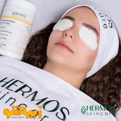 ماسک دور چشم کلاژن و کافئین هرموس حجم 300 گرم
