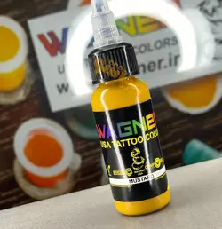 رنگ تاتو وگنر خردلی مدل Wagner Mustard