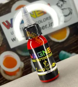 رنگ تاتو وگنر قرمز مدل Wagner Red