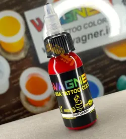 رنگ تاتو وگنر زرشکی مدل Wagner Burgundy