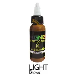 رنگ تاتو وگنر قهوه ای روشن مدل Wagner Light Brown