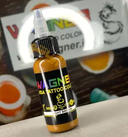 رنگ تاتو وگنر قهوه ای روشن مدل Wagner Light Brown