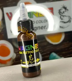 رنگ تاتو وگنر قهوه ای تیره مدل Wagner Dark Brown