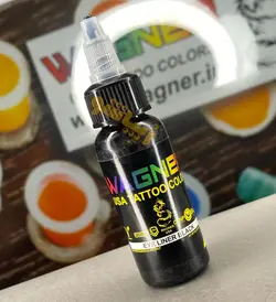 رنگ تاتو وگنر خط چشم مشکی مدل Wagner Eye Liner Black