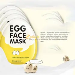 ماسک ورقه ای تخم مرغ بیوآکوا Egg face mask