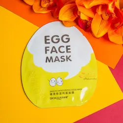 ماسک ورقه ای تخم مرغ بیوآکوا Egg face mask