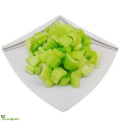 کرفس خرد شده