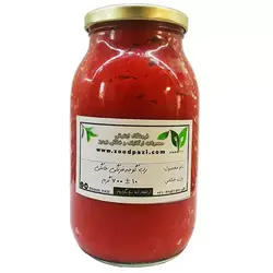 رب گوجه فرنگی خانگی طبیعی (شیشه 700 گرم)