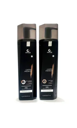 شامپو ماسک قبل و بعد هونما