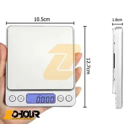 ترازو دیجیتال رومیزی 500 گرمی دقت 0.01 SUPERIOR MINI DIGITAL PLATFORM SCALE