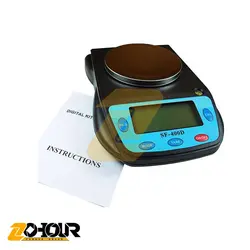 ترازو آزمایشگاهی 500 گرمی دقت 0.01 مدل SF-400D