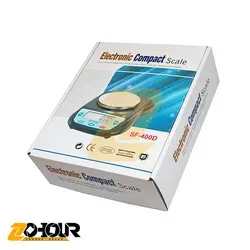 ترازو آزمایشگاهی 500 گرمی دقت 0.01 مدل SF-400D