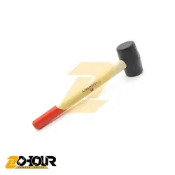 چکش لاستیکی دسته چوبی 400 گرمی مهدوی MAHDAVY