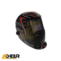 ماسک جوشکاری اتوماتیک طرح مشکی آروا مدل 8203 ‏Arva