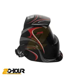 ماسک جوشکاری اتوماتیک طرح مشکی آروا مدل 8203 ‏Arva