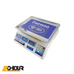 ترازو فروشگاهی 40 کیلویی دیوو مدل 303 Daewoo