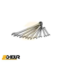 مجموعه 8 عددی آچار یکسر تخت یکسر رینگی آتا مدل ATA BX800