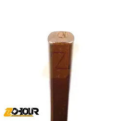 قلم بنایی با مقطع بیضی سایز 250 میلیمتری ایران پتک مدل Iran Potk LA 2510