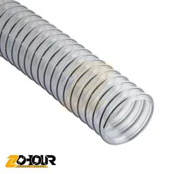 کانال فلکسیبل مدل pvc شفاف سایز 10 اینچ Flexible (25mm)