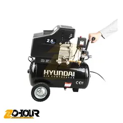 کمپرسور هوا 25 لیتری هیوندای مدل HYUNDAI AC-2425