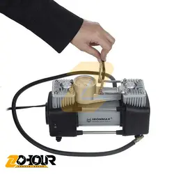 کمپرسور باد فندکی دو سیلندر آیرون مکس مدل IronMax IM-AC55C