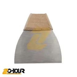 لیسه فلزی دسته چوبی سایز 10