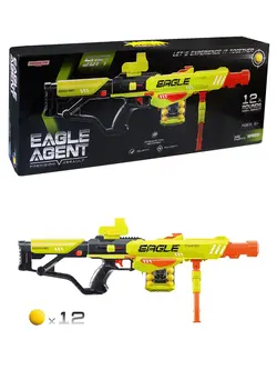 تفنگ اسباب بازی سایز بزرگ مدل EAGLE AGENT کد 390