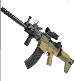 تفنگ اسباب بازی تهاجمی سایز بزرگ مدل SCARE کد 1806