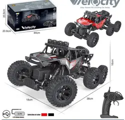 ماشین کنترلی آفرود 6 چرخ مدل Velocity کد 2260
