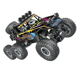 ماشین کنترلی آفرود 6 چرخ مدل MONSTER کد 4495
