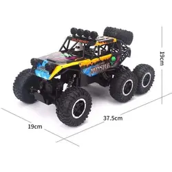 ماشین کنترلی آفرود 6 چرخ مدل MONSTER کد 4495