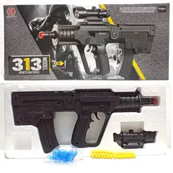 تفنگ اسباب بازی مدل گلدن گان کد 313