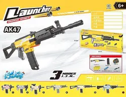 تفنگ اسباب بازی سایز بزرگ شارژی مدل LAUNCHER کد AK47