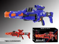 تفنگ اسباب بازی باتریخور مدل BULLET GUN کد 668