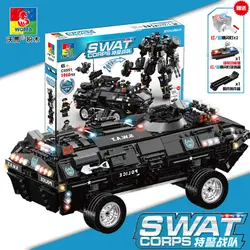 لگو ربات و ماشین جنگی 2 مدل SWAT CORPS کد 0551