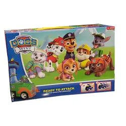 فیگور مدل سگهای نگهبان کد 99A بسته 6 عددی