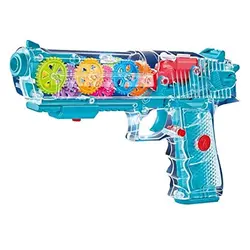 تفنگ اسباب بازی کلت باطریخور مدل GEAR LIGHT GUN کد 001