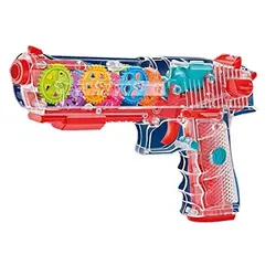 تفنگ اسباب بازی کلت باطریخور مدل GEAR LIGHT GUN کد 001