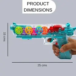 تفنگ اسباب بازی کلت باطریخور مدل GEAR LIGHT GUN کد 001