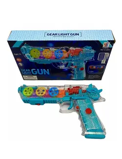 تفنگ اسباب بازی کلت باطریخور مدل GEAR LIGHT GUN کد 001