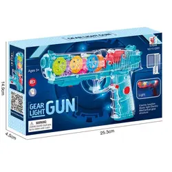 تفنگ اسباب بازی کلت باطریخور مدل GEAR LIGHT GUN کد 001