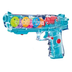 تفنگ اسباب بازی کلت باطریخور مدل GEAR LIGHT GUN کد 133/50