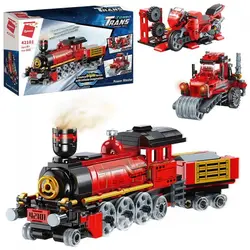 لگو قطار 3 مدل برند Qman کد 42101