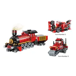 لگو قطار 3 مدل برند Qman کد 42101