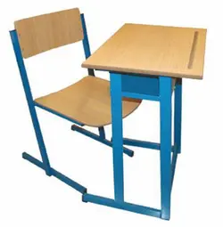 نیمکت صندلی جدا دبستانی کد 015