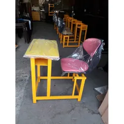 نیمکت یک نفره صدفی دبیرستانی